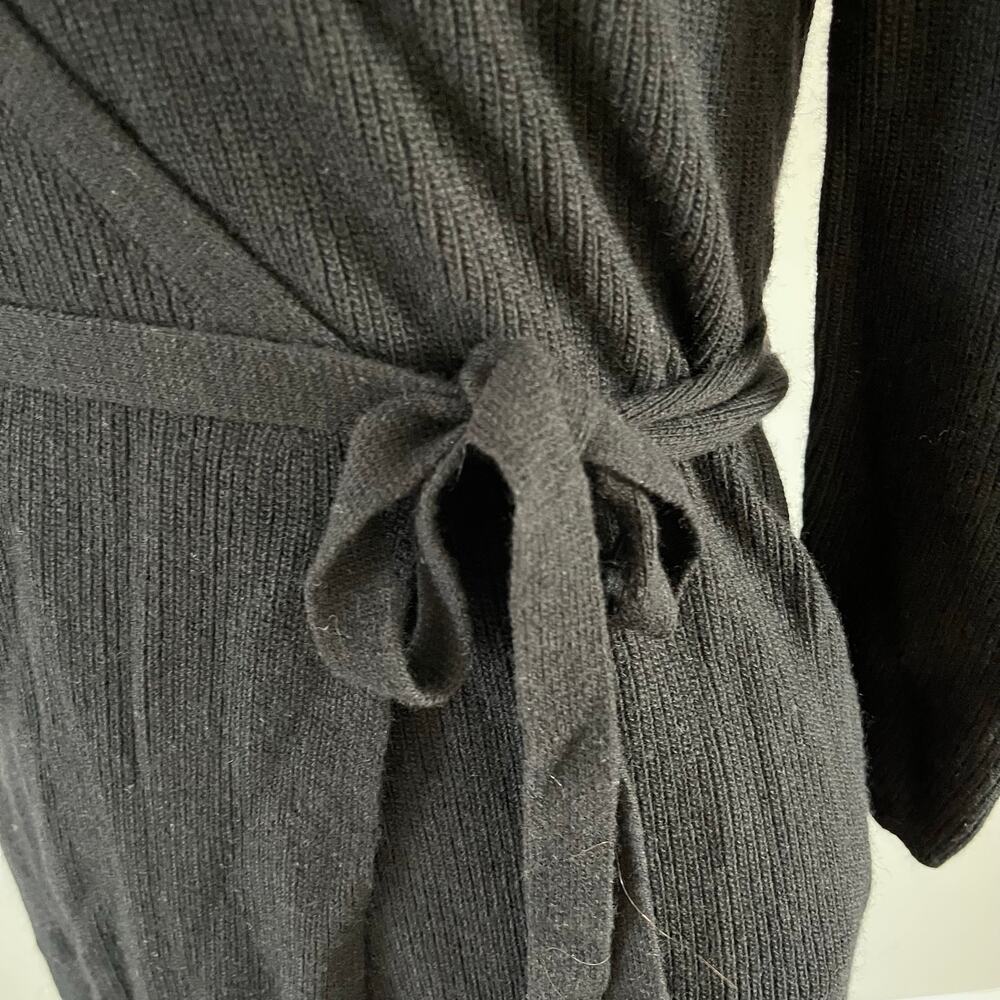 NWT Banana Republic Wool Cashmere Blend Knit Wrap Dress Wmns XXS Office Work - Picture 5 of 8